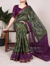 YNF7046 Polyester Viscose Chanderi With Bandhej Print Saree Wholesale Market In Surat